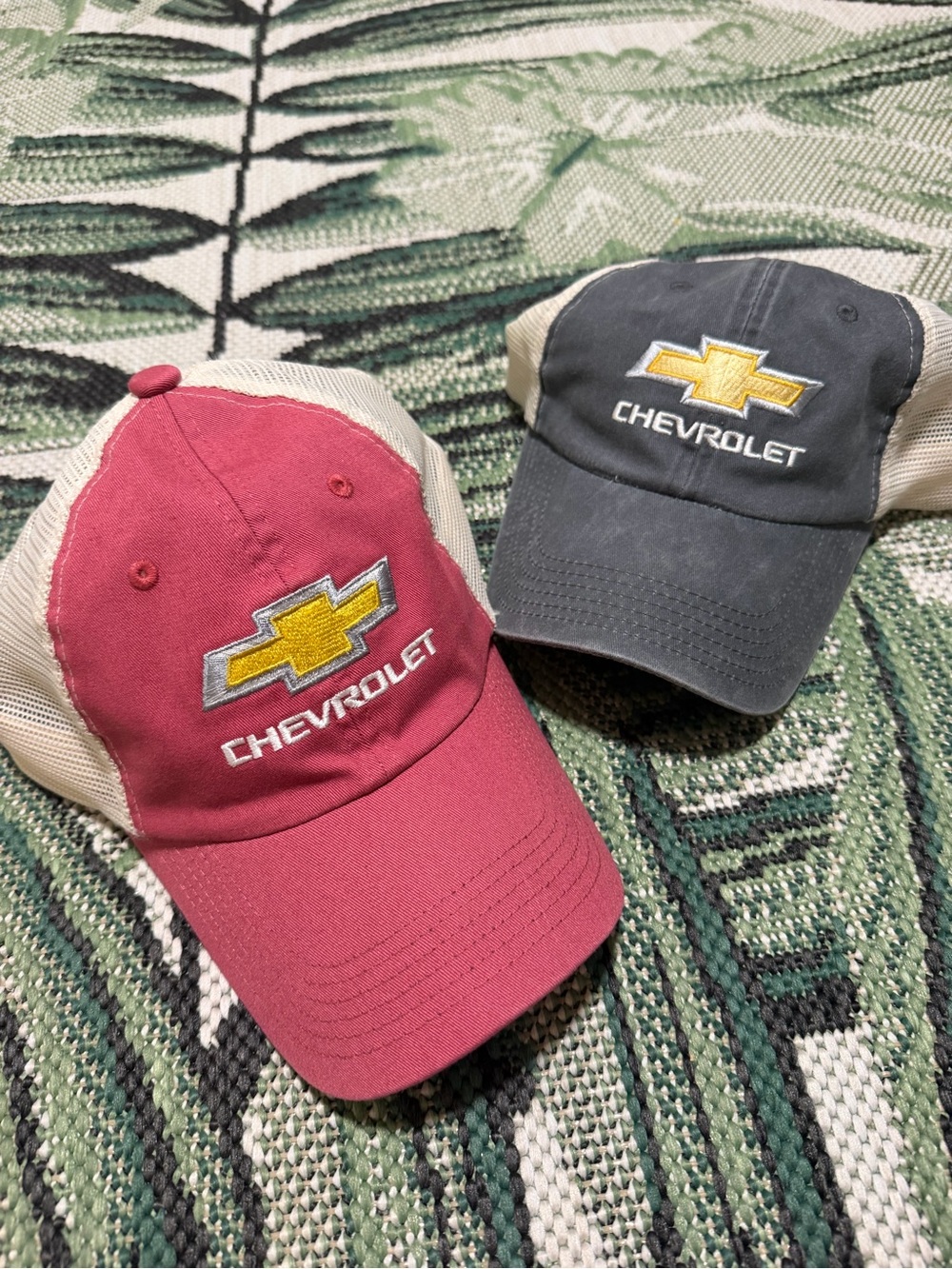 Chevrolet Hat Bundle Grey and Pick SnapBack Cap